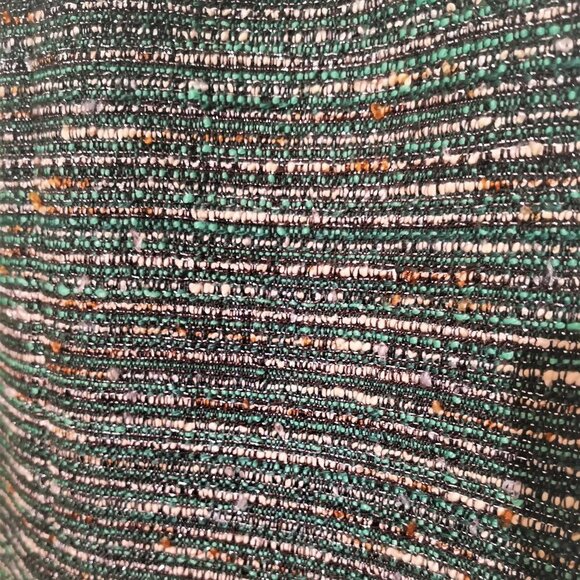 NWOT Kasper Women’s Kiss-Front Jacket Woven Green Size 12 - Picture 6 of 6